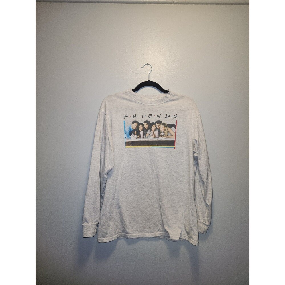 Womens Small Long Sleeve Friends Graphic Tee